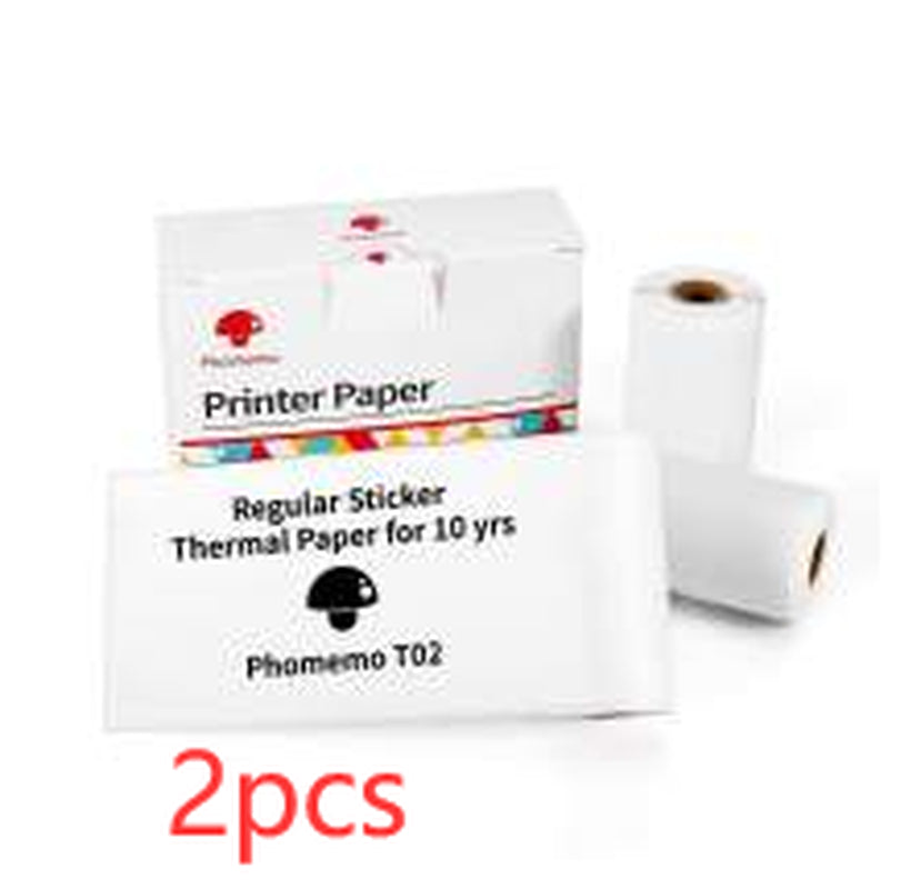 Portable Mini Thermal Label Printer Home Photo Printer Student Wrong Question Printer Bluetooth-Compatible Mini Label Printer Price Tag